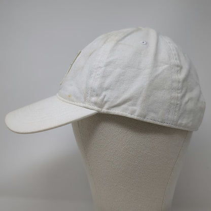 Black Clover Boise State University Hat White One Size Baseball Cap Slideback