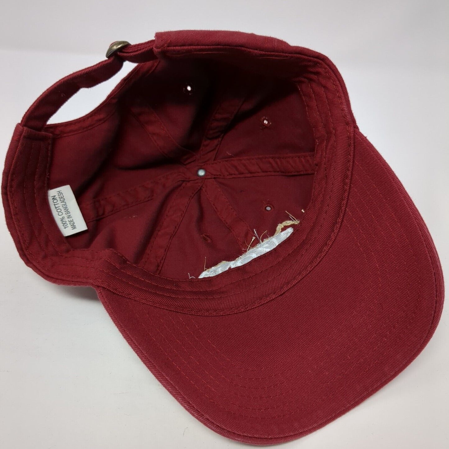 Arizona Established 1912 Slideback Hat Red OS Adjustable Embroidered Cotton