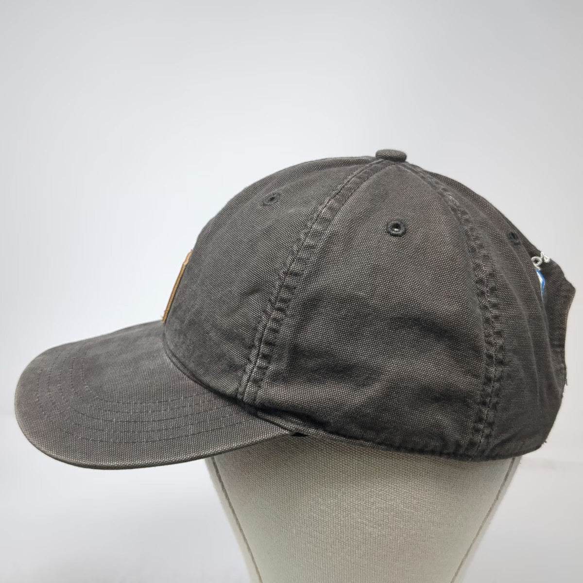 Carhartt Odessa Baseball Cap Gray One Size Strapback Washed ParkMyCloud Hat