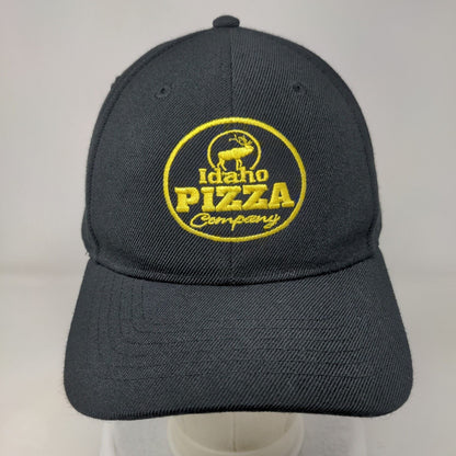 Idaho Pizza Company Strapback Hat Black One Size Embroidered 6 Panel Sportsman