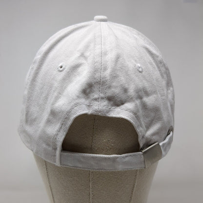 Mrs. Slideback Hat White One Size Solid Adjustable Embroidered 6 Panel