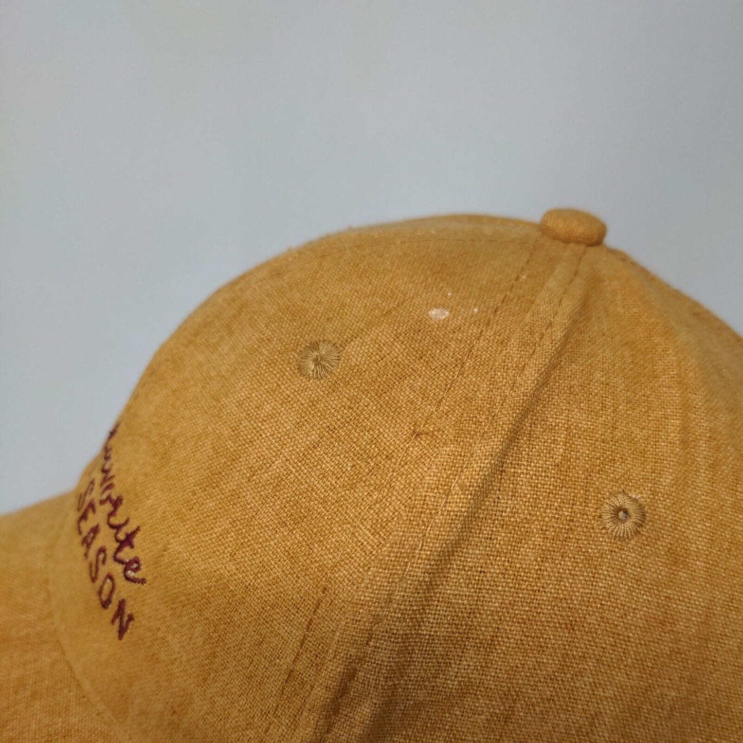 Football Is My Favorite Season Slideback Hat Brown One Size Embroidered