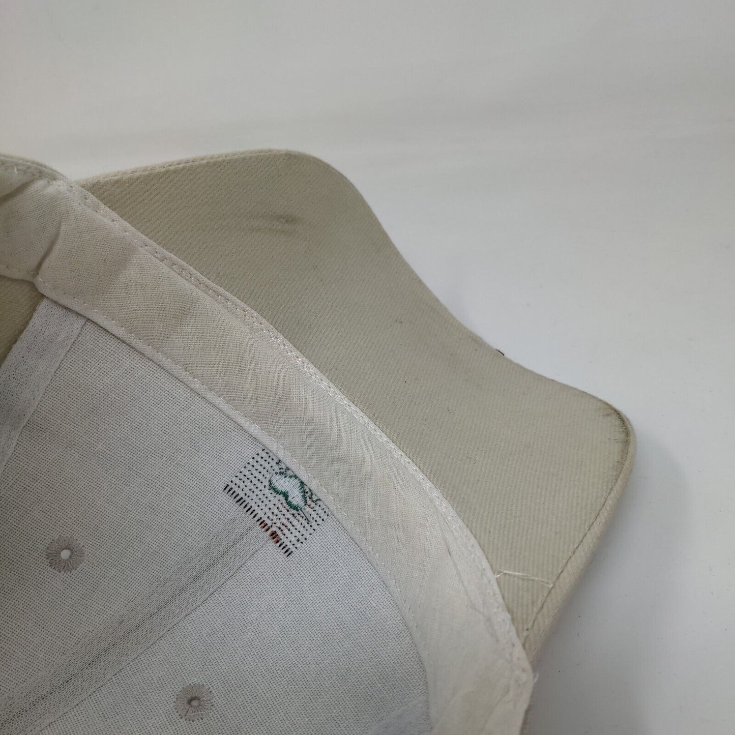 Clover Ireland Slideback Hat Tan OSFA Adjustable Embroidered Premier