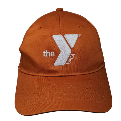 The YMCA 2019 Strapback Hat Orange One Size Embroidered Port & Company