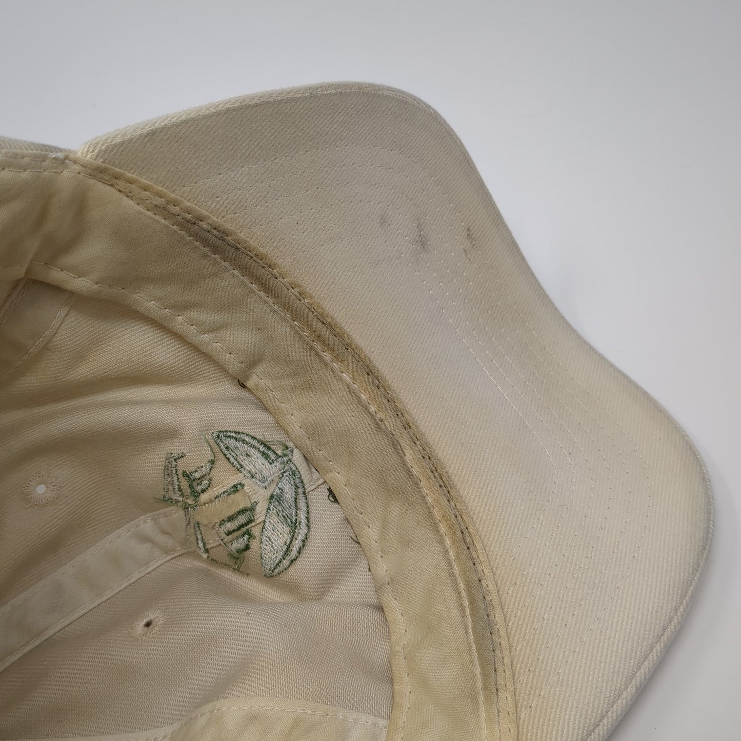 Hill Crest Baseball Cap Beige One Size Adjustable Embroidered Sportsman