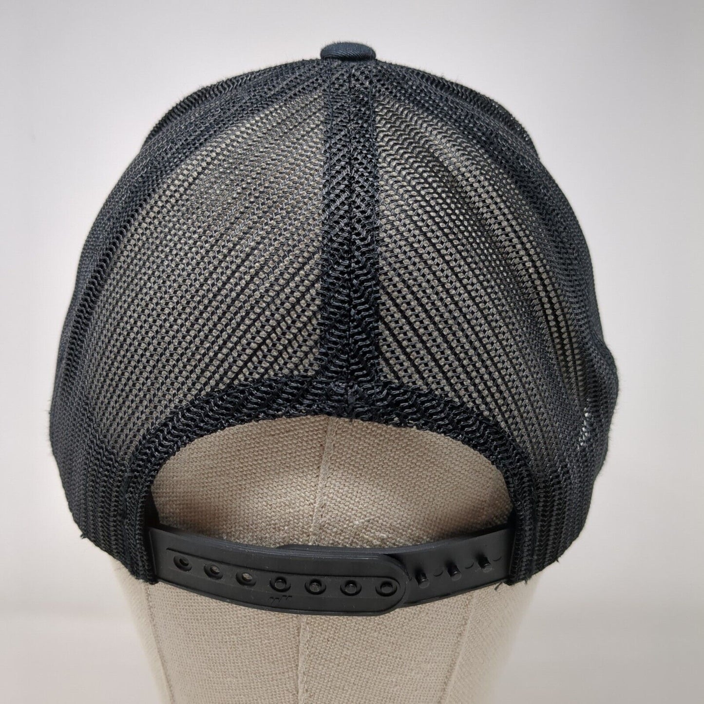 Family Tree Farms Snapback Trucker Hat Black OSFA Mesh Back The Classics Yupoong