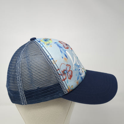 Living Aloha Snapback Mesh Back Trucker Hat Multicolor One Size Floral