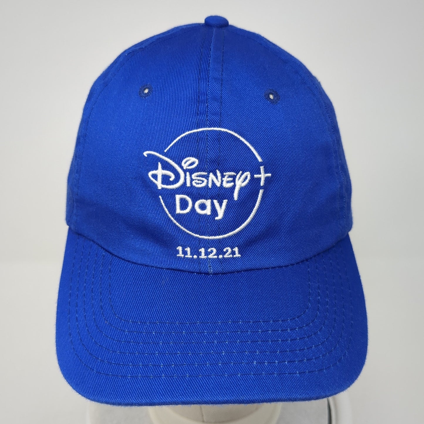 Disney+ Day 11.12.21 Strapback Hat Blue One Size Adjustable Embroidered