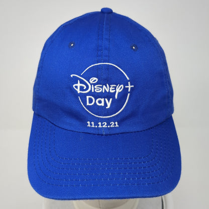 Disney+ Day 11.12.21 Strapback Hat Blue One Size Adjustable Embroidered