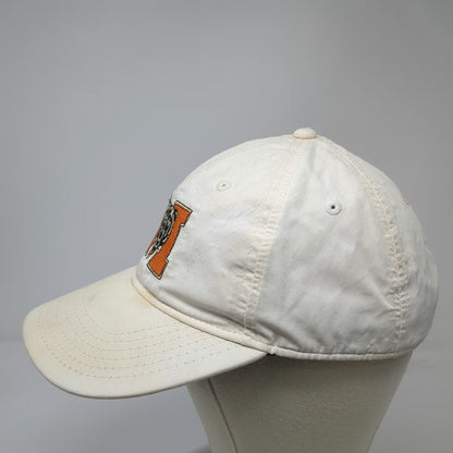 Mercer Bears NCAA adidas Cap White Orange Black One Size Strapback Logo Curved