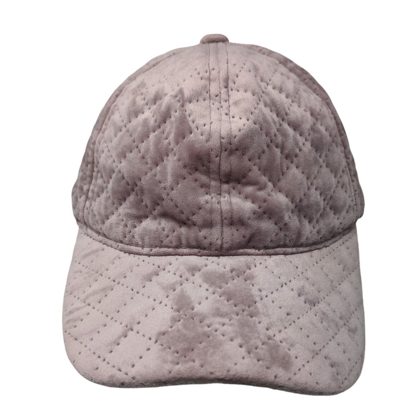 David And Young Strapback Hat Pink One Size Adjustable Quilted Blank 6 Panel