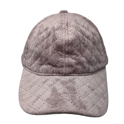 David And Young Strapback Hat Pink One Size Adjustable Quilted Blank 6 Panel