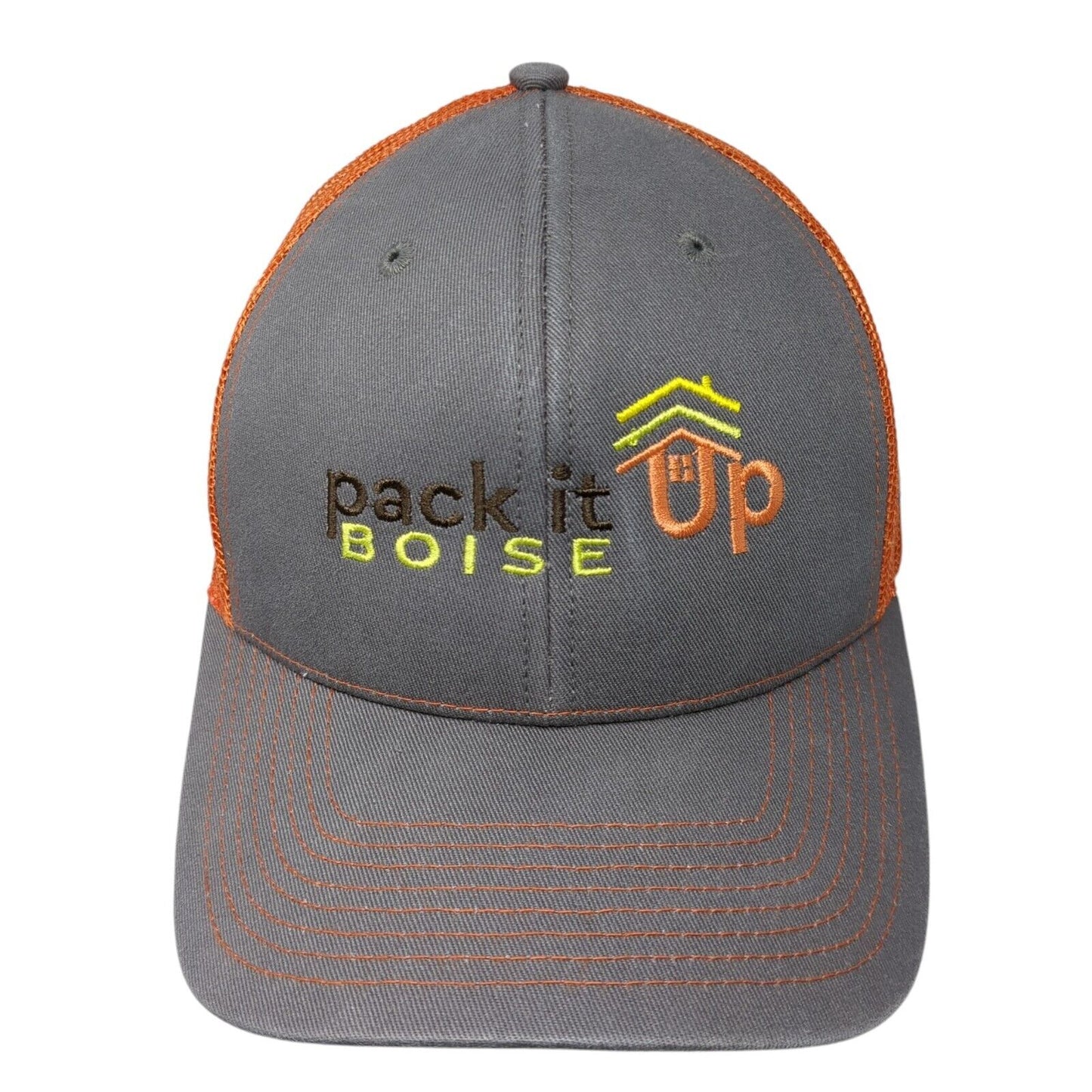 Pack It Up Boise Snapback Trucker Hat Multi One Size Mesh Back Fahrenheit