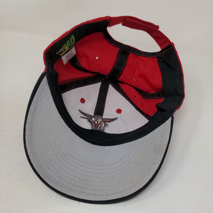Texas Tech Red Raiders Strapback Hat OSFM Embroidered Logo Going Yard NCAA