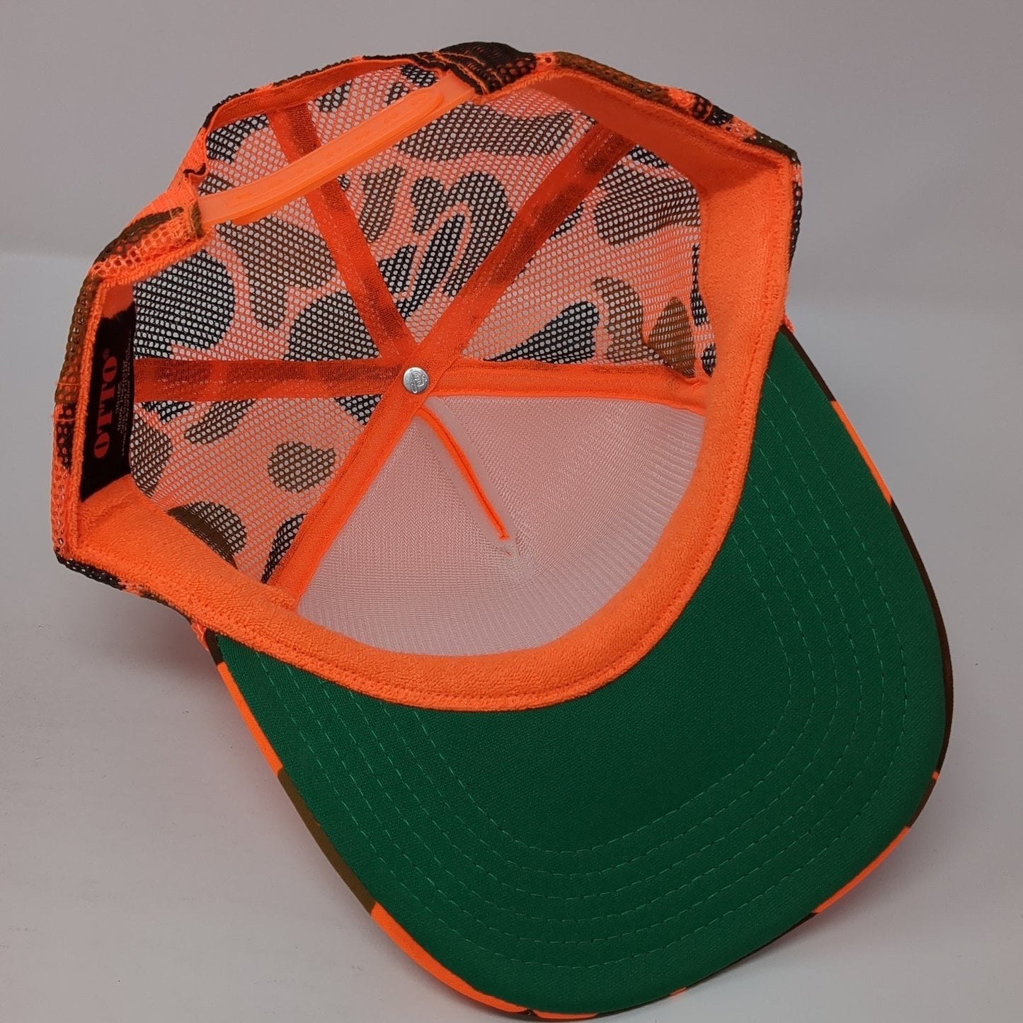 Rebel Snapback Trucker Hat Multicolor One Size Adjustable Camouflage Mesh Otto