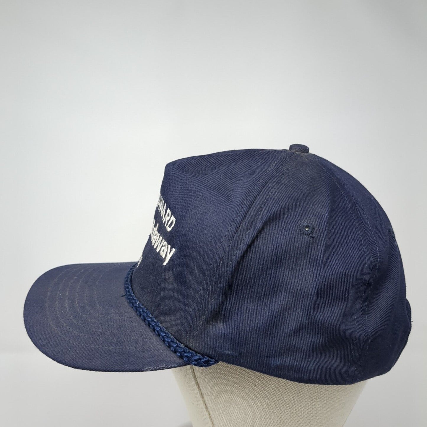 Safety Award USF Reddaway 1996 Snapback Hat Blue One Size Adjustable Rope KC