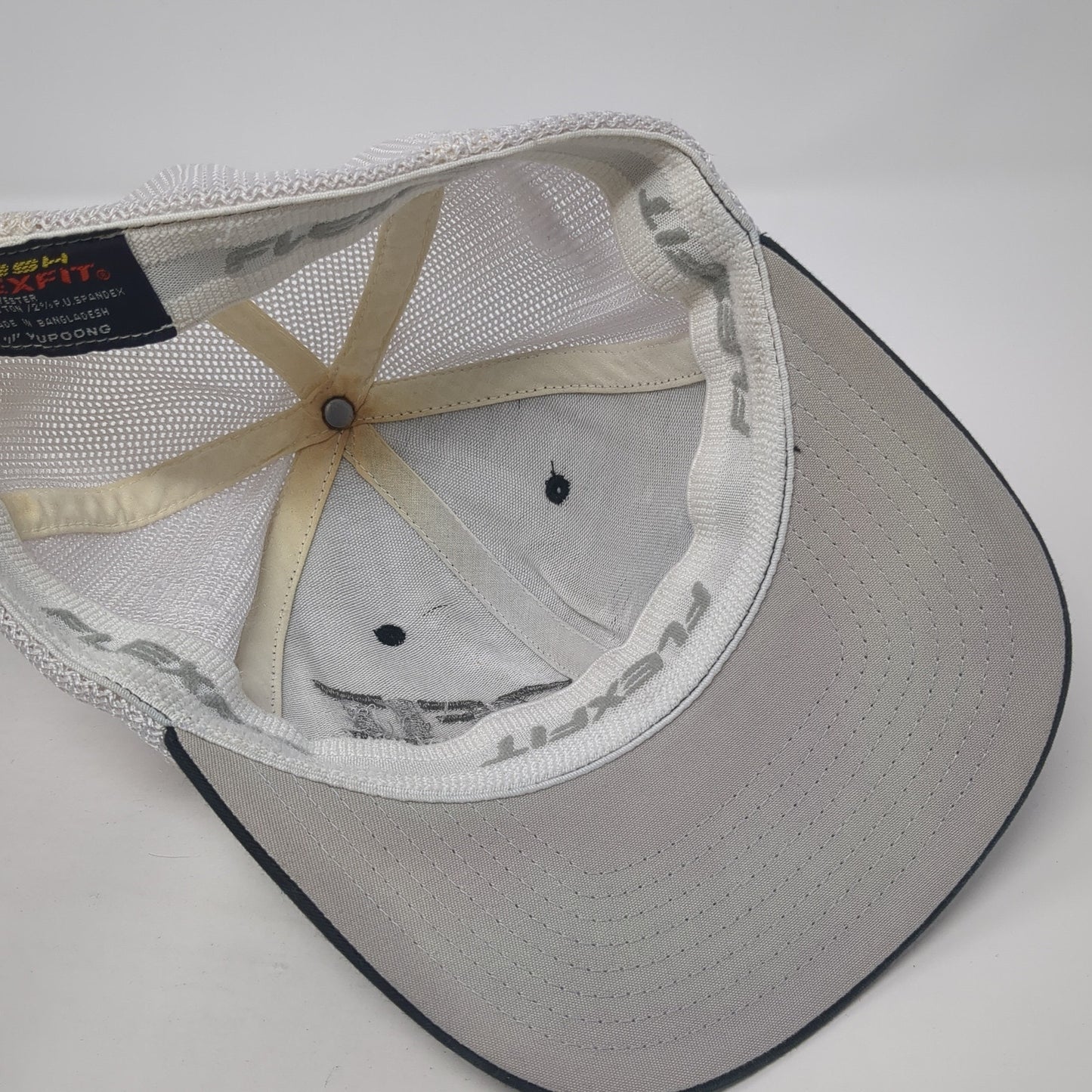 BFIT CrossFit Fitted Trucker Hat Black One Size Mesh Back Yupoong