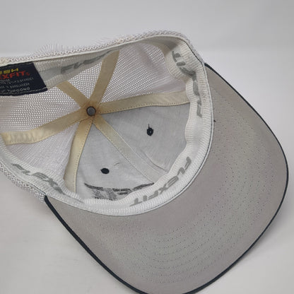 BFIT CrossFit Fitted Trucker Hat Black One Size Mesh Back Yupoong