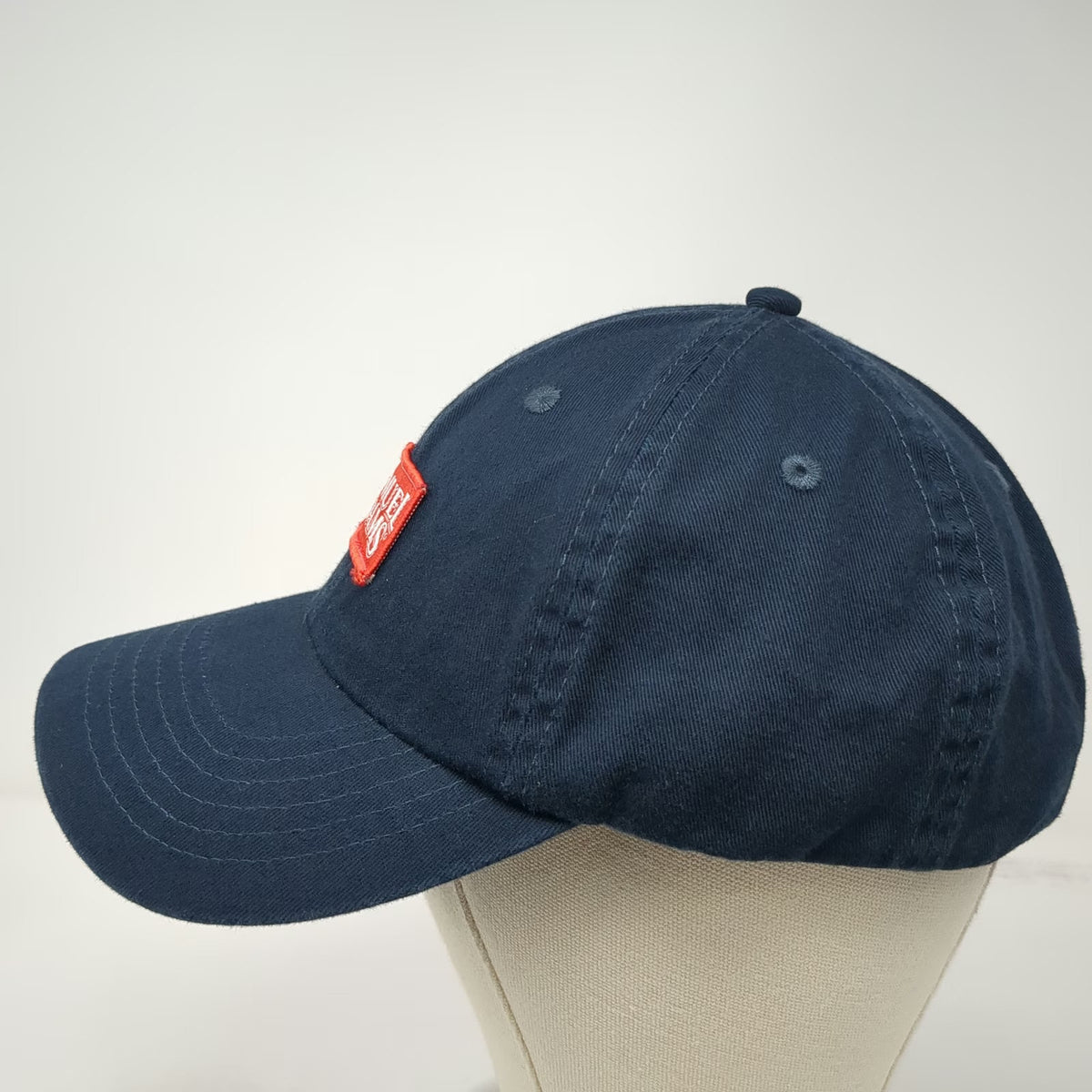 Samuel Adams Beer Logo Blue Baseball Cap One Size Slideback Hat Cotton