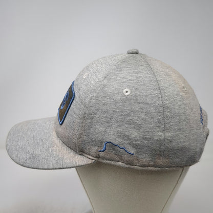 Pukka Snapback Gray Hat One Size Jug Mountain Ranch Heather Jersey Cotton Patch