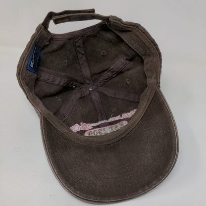 Panama City Beach Florida Est. 1909 Strapback Hat Brown OSFA Embroidered ESY
