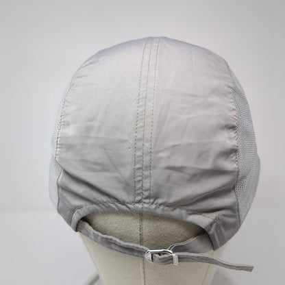 Sports Slideback 5 Panel Hat Gray One Size Adjustable Solid Outdoor