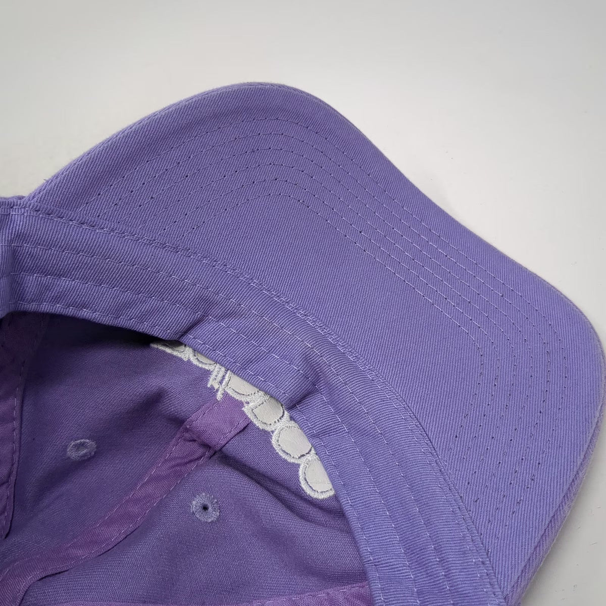 Purple Baseball Cap One Size Voodoo Logo Embroidered Adjustable Slideback Hat