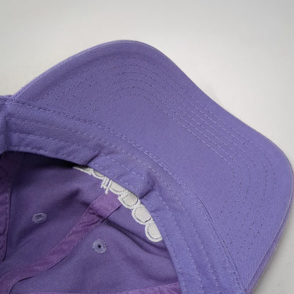 Purple Baseball Cap One Size Voodoo Logo Embroidered Adjustable Slideback Hat