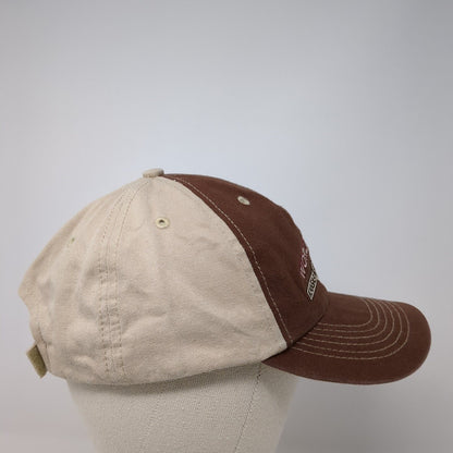 Worlds of Fun Kansas City Adult Strapback Hat Brown OS Adjustable Mesh Back