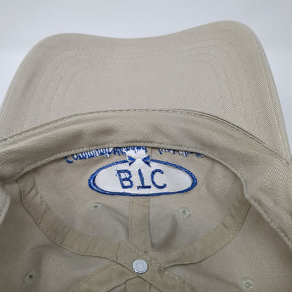 BTC Community Minded Just Like You Baseball Cap Beige One Size Adjustable Cotton