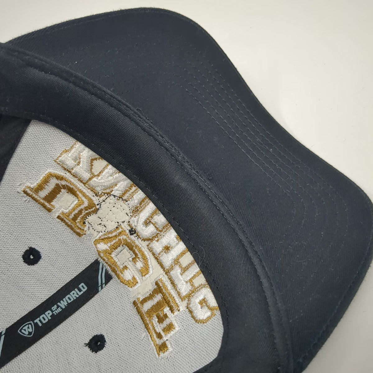 UCF Knights NCAA Top of the World Snapback Black One Size Embroidered Logo Hat