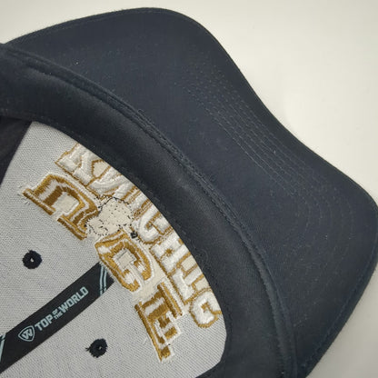 UCF Knights NCAA Top of the World Snapback Black One Size Embroidered Logo Hat