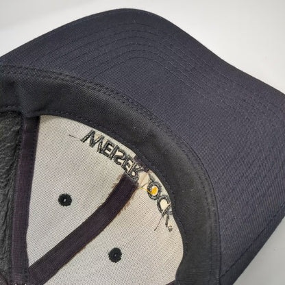 K-Products Weiser Lock Baseball Cap Brown Black Twill Strapback Hat OS Made USA
