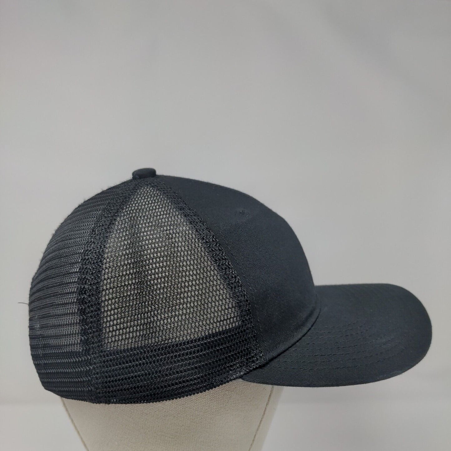 Winter Wildlands Alliance Snapback Trucker Hat Black OSFM Mesh Back