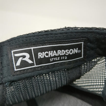 Richardson 112 Trucker Hat Black One Size High Desert Bonsai Mesh Snapback