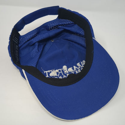 Parade Rest Guest Ranch Baseball Cap Blue OS Adjustable Fahrenheit Headwear