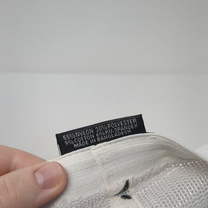 E-M Construction Fitted Mesh Back Trucker Hat Green 7 3/8-8 Colorblock