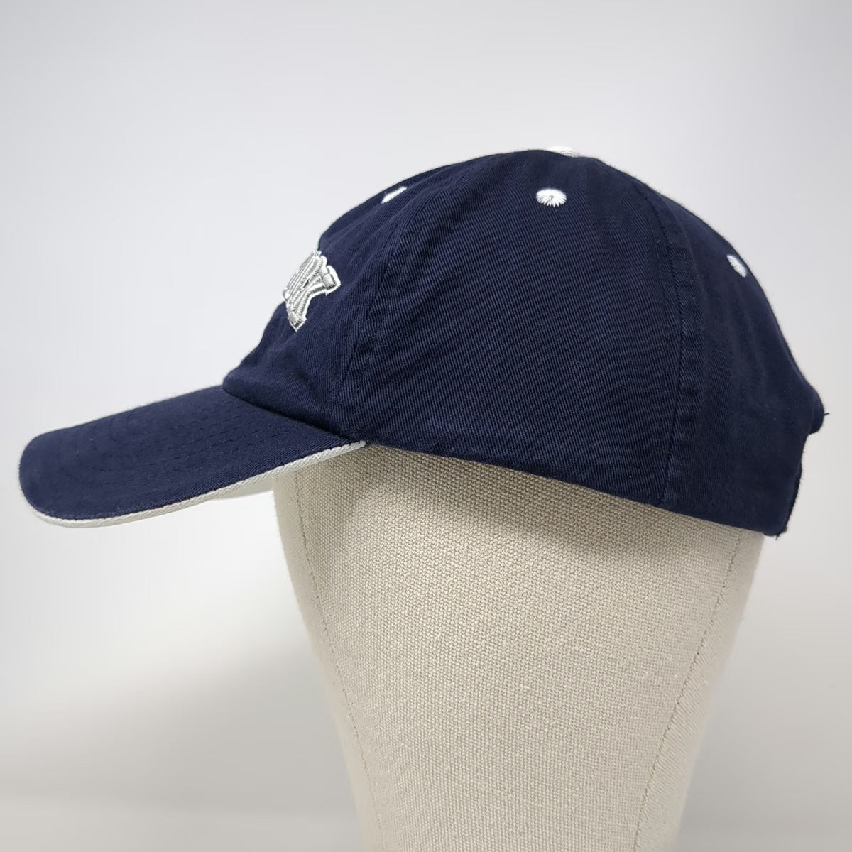 Hard Rock Cafe Baseball Cap Blue One Size Cayman Islands Cotton Strapback Hat