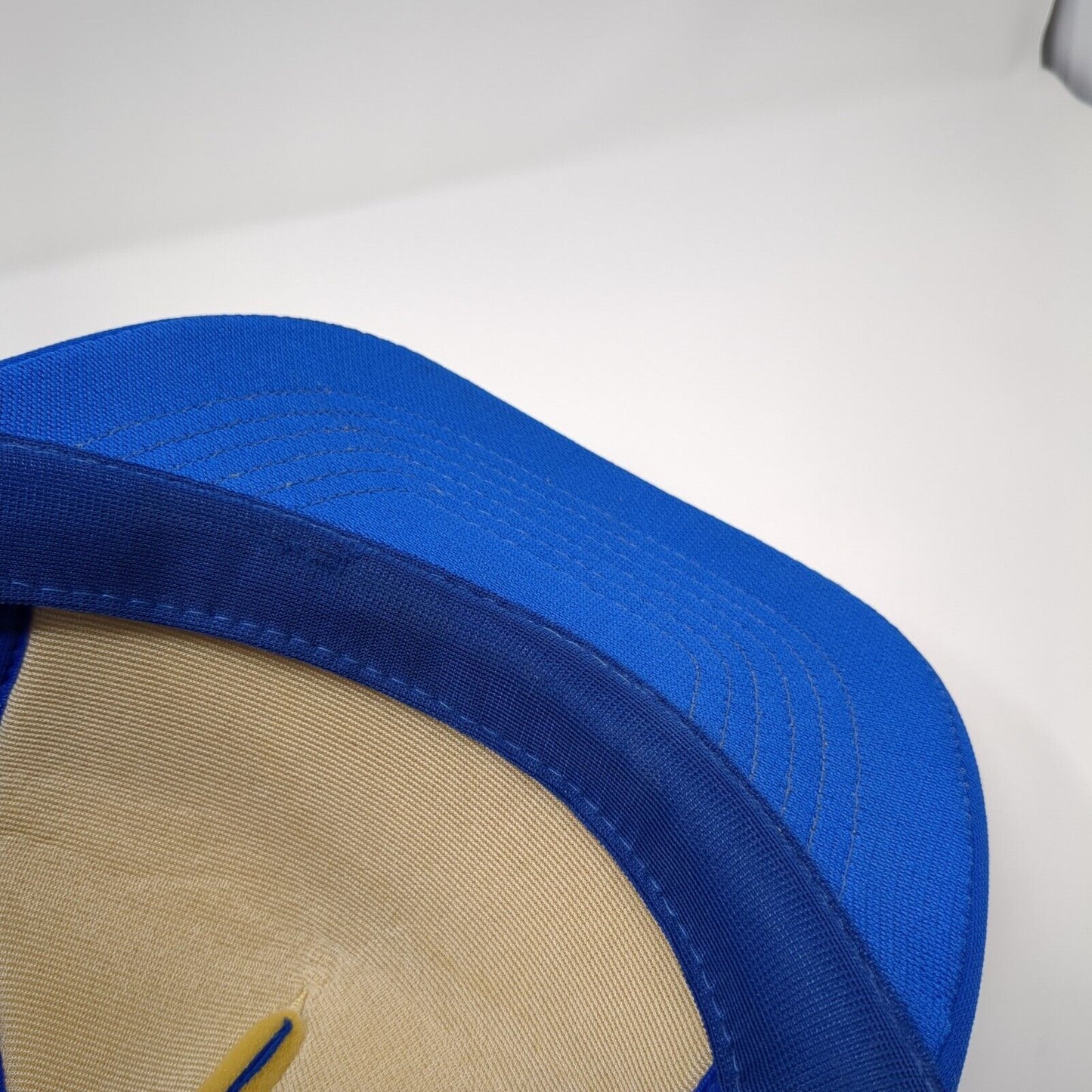 Olympia It's The Water Snapback Trucker Hat Blue Large Adjustable Rope Sportcap