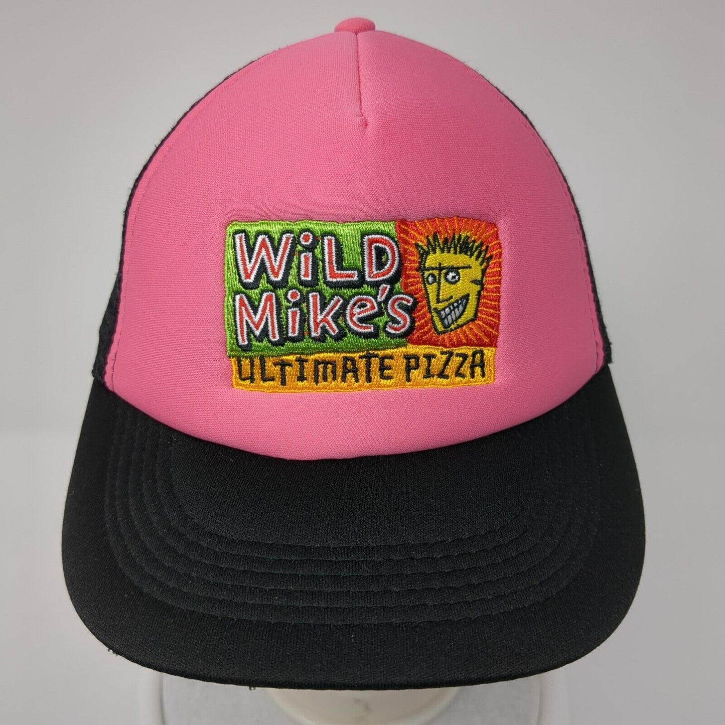 Wild Mike's Ultimate Pizza Snapback Trucker Hat Multi One Size Mesh Back