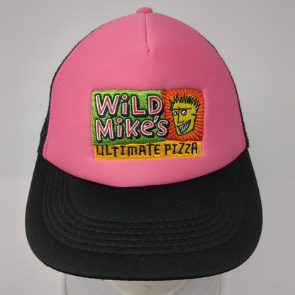 Wild Mike's Ultimate Pizza Snapback Trucker Hat Multi One Size Mesh Back