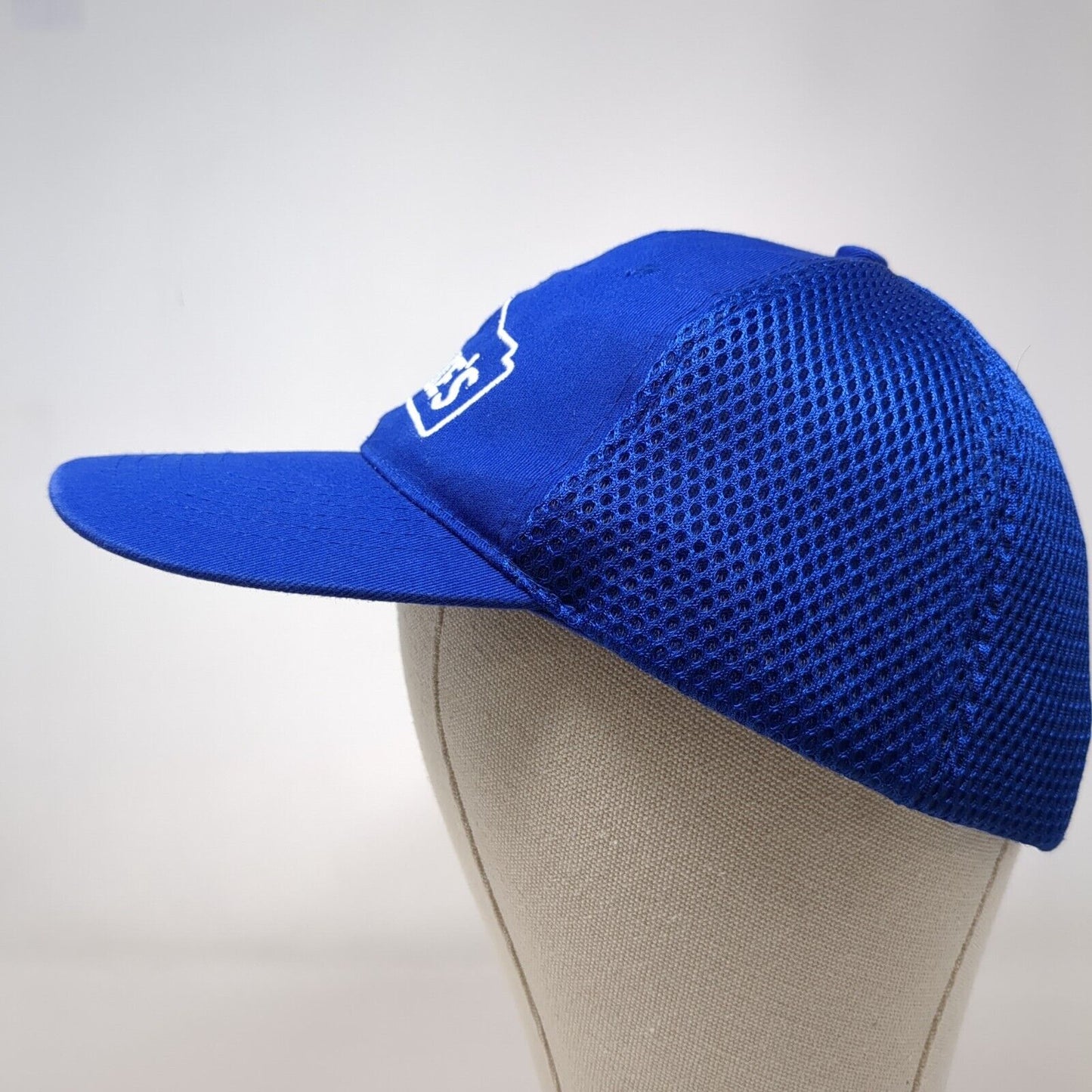 Lowe's Strapback Mesh Back Hat Blue One Size Adjustable Embroidered