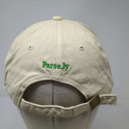 Weld Mfg Baseball Cap Beige Green One Size Data Person Parsely Cotton Hat