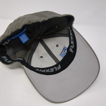 FA Engineering Fitted Hat Gray L/XL Flexfit Port Authority 6 Panel