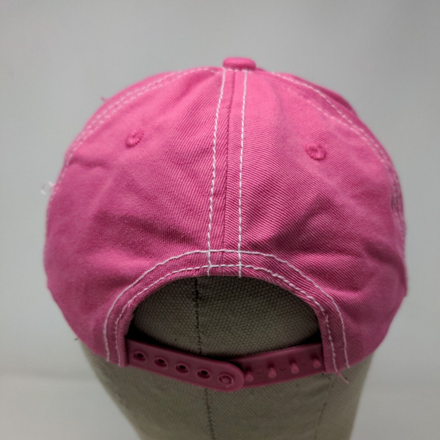 ACE USA Girls Snapback Hat Pink Adjustable Embroidered Steamboat Colorado Cotton