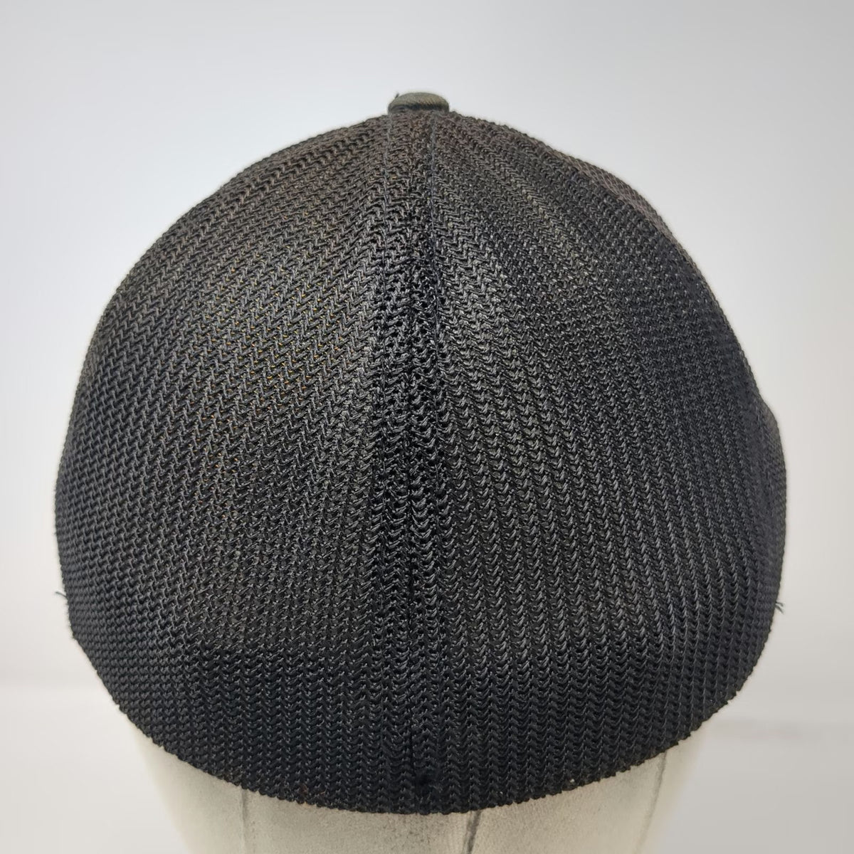 Columbia Baseball Cap Black One Size Mesh Back Distressed Pine Tree Flag Hat