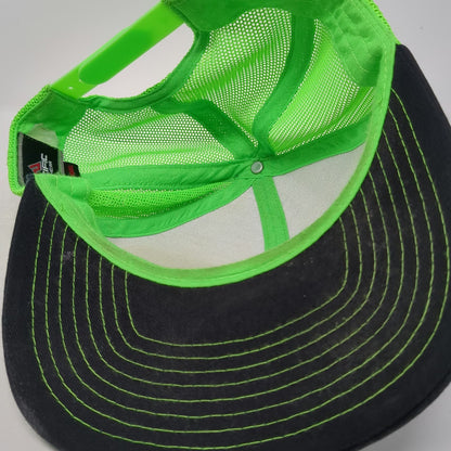 Pacific Headwear Trucker Hat Black Green One Size Welding Services Snapback Hat