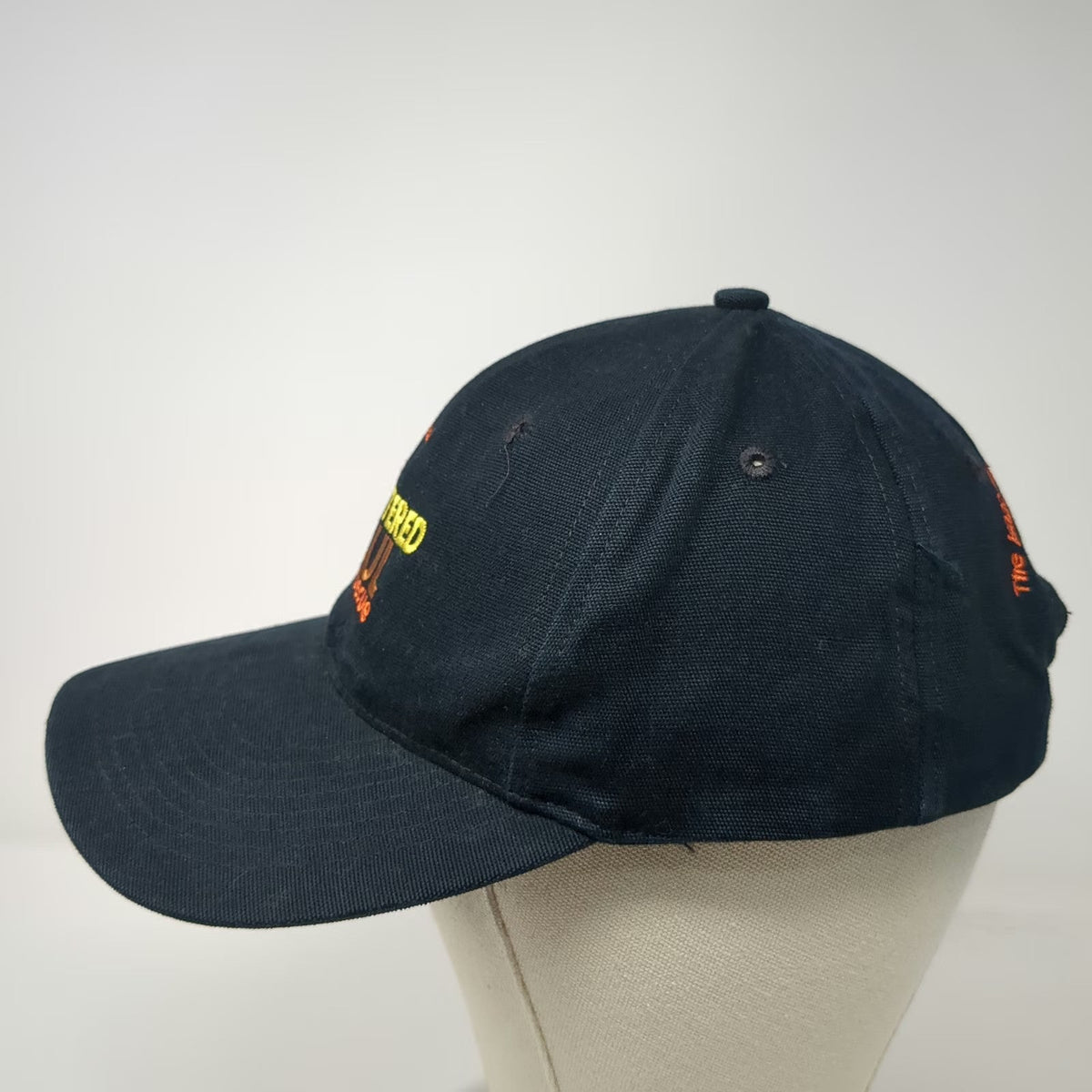Luna Pier Baseball Cap Black One Size Hot Buttered Soul Isaac Hayes Barbecue Hat