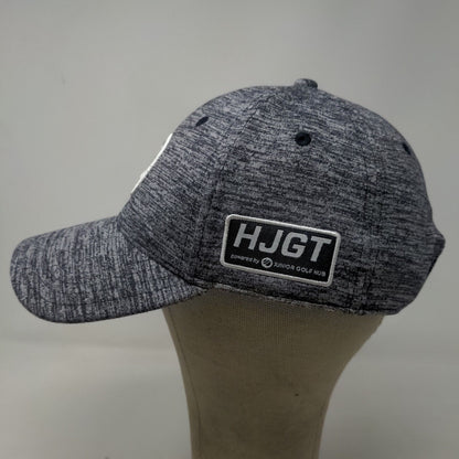 Pukka Men's Strapback Hat Gray Blue Size OS Embroidered HJGT Golf Logo