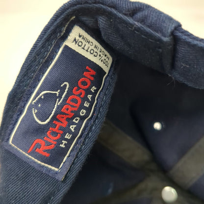 Richardson Baseball Cap Blue OSFM CBS News Productions Embroidered Cotton Hat